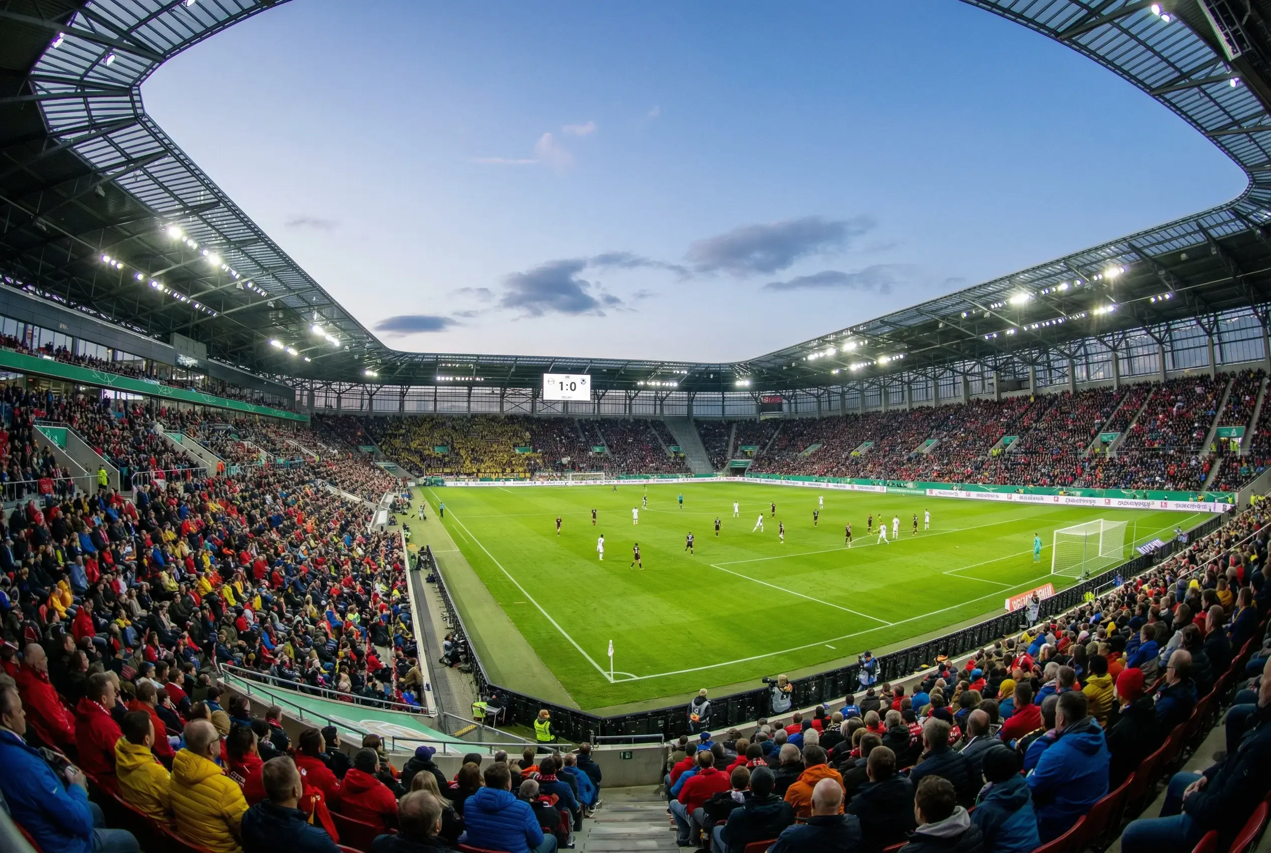 Bundesliga Langzeitwetten und alternative Wettmärkte – Stadion-Übersicht mit Tabellenstand